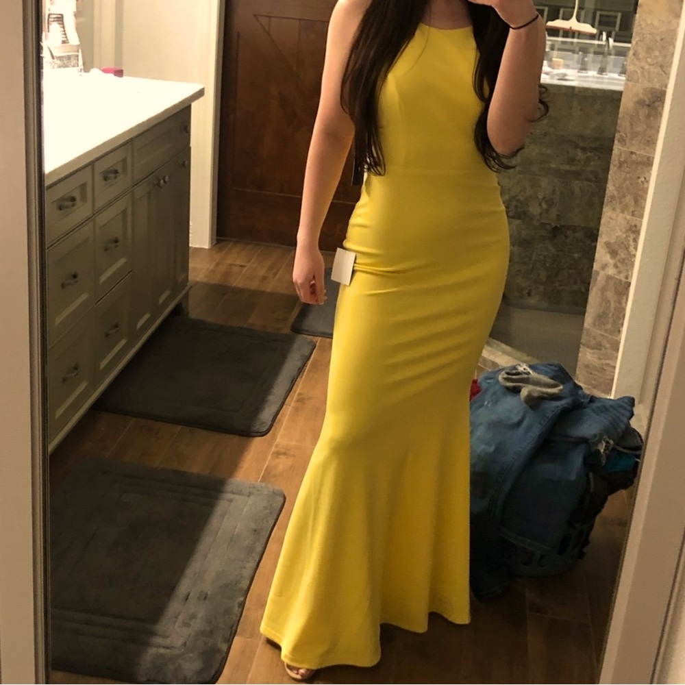 Lulus Yellow Dress Worn Once!